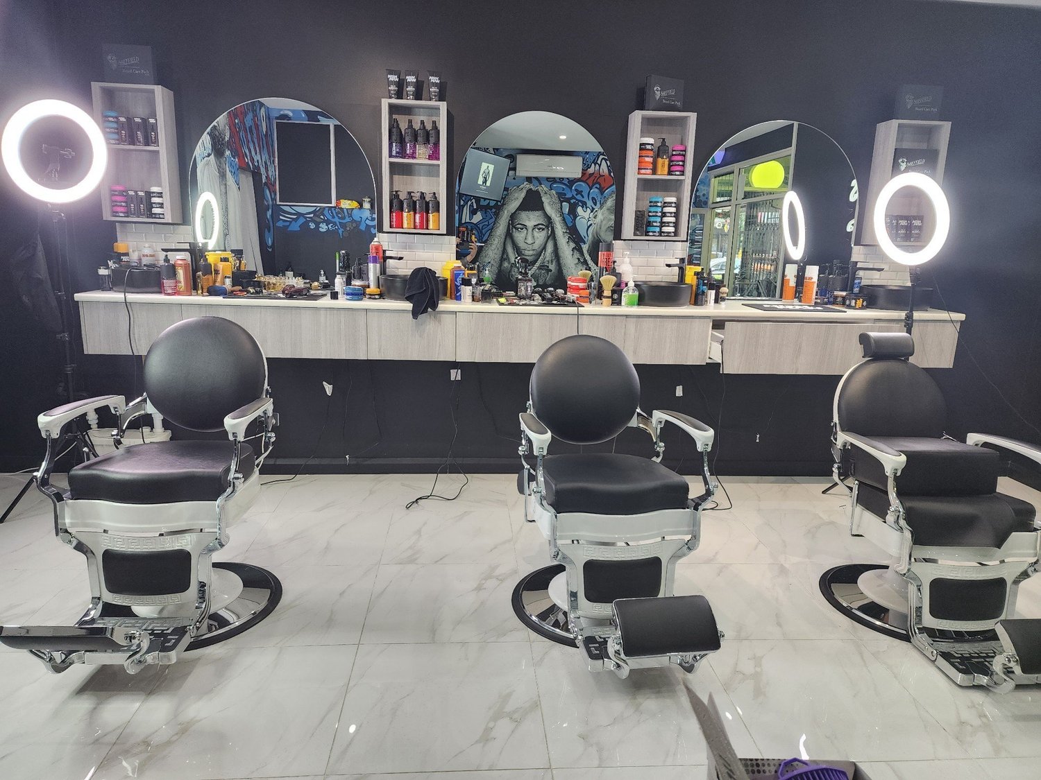 Sharp haircut and lineup at Apex Barber, Penrith